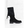 Černé vysoké kozačky GY62 1B (3)