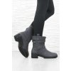 Šedé kotníkové boty 22T15 3G (2)