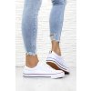 Bílé plátěné tenisky 1539 3WH (3)