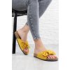 711 4YE Hořčicové pantofle (2)