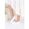 Bílé slip on tenisky 11001 8WH (2)