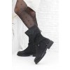 Dámské černé kozačky SG 922 1B (3)