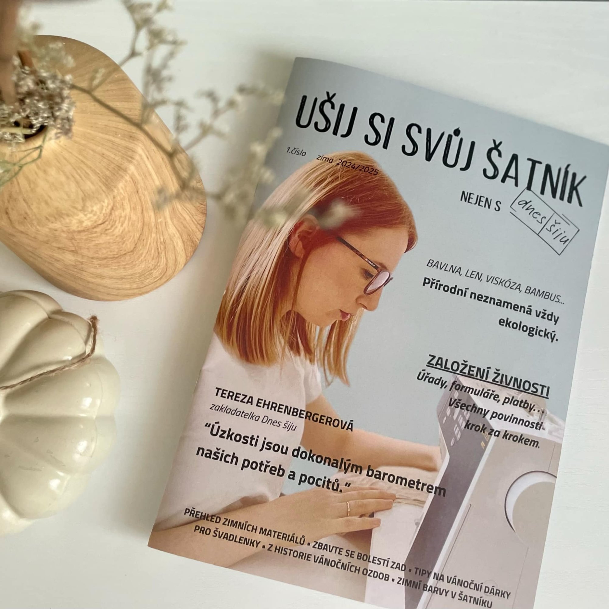 E-časopis UŠIJ SI SVŮJ ŠATNÍK | 1. číslo