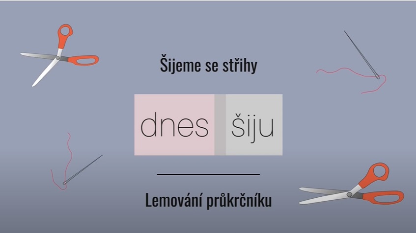Šijeme se střihy Dnes šiju - Jak olemovat průkrčník (video tutorial)