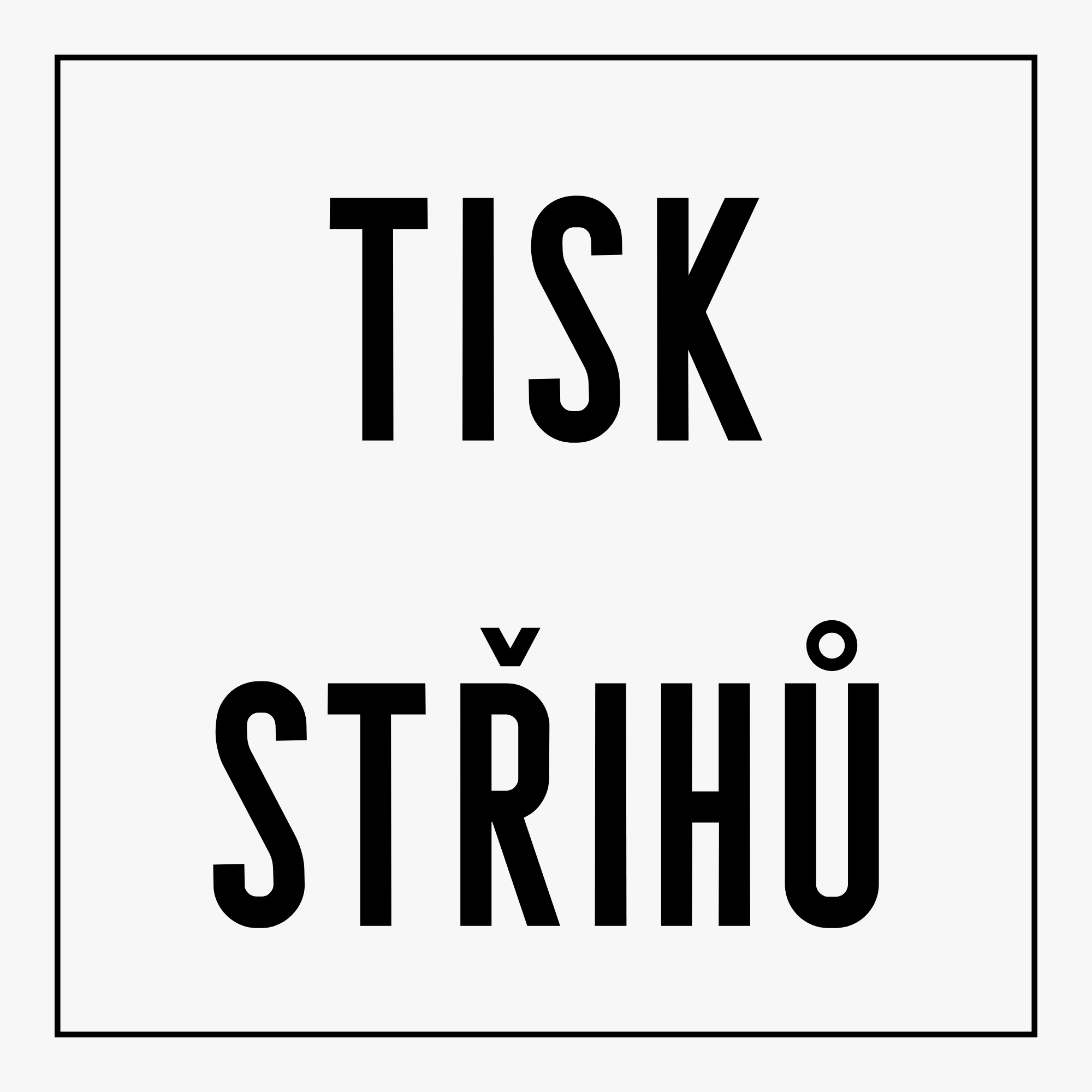 8- tisk střihů