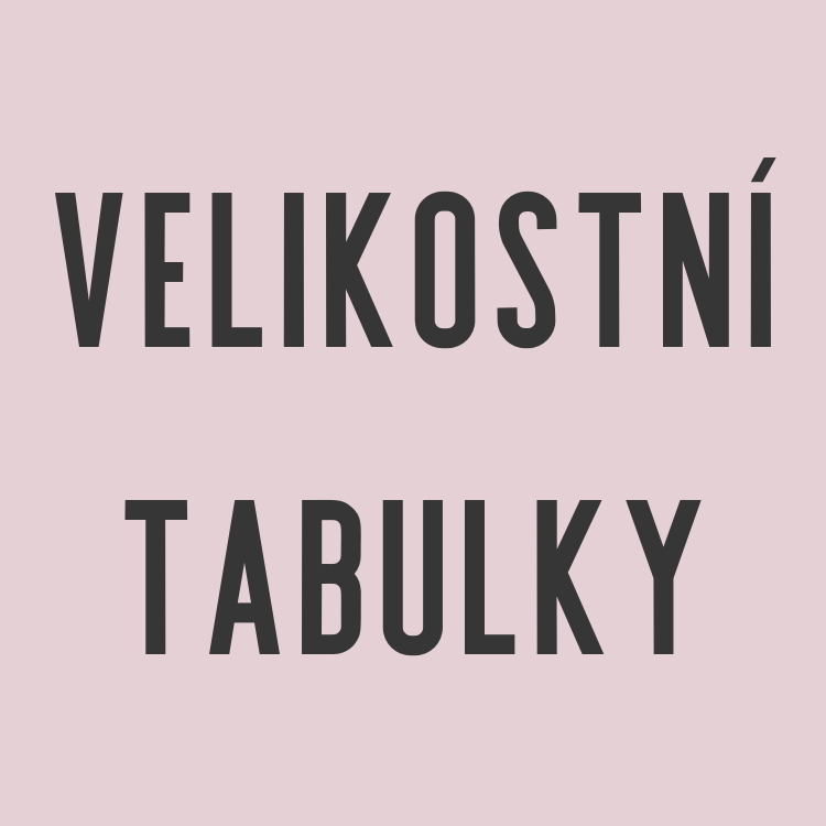 Tabulky velikostí