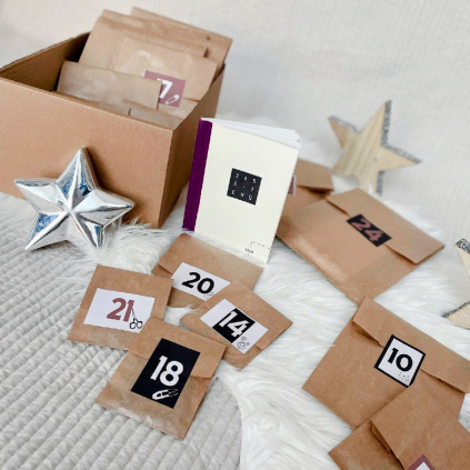 ADVENTNÍ KALENDÁŘ 2025  + DIÁŘ 365•STEHŮ