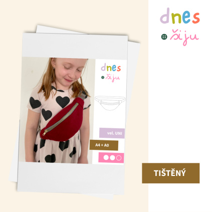 DĚTSKÁ LEDVINKA PACK | TIŠTĚNÝ STŘIH