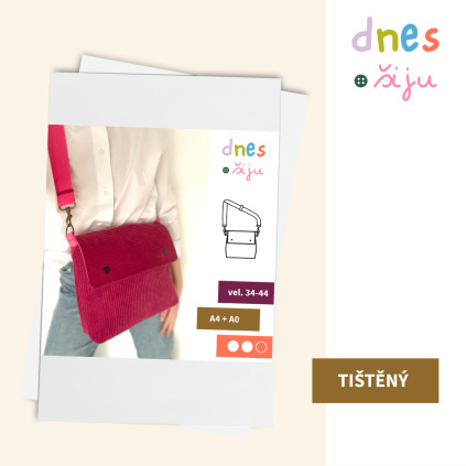 DÁMSKÁ CROSSBODY PINKIE | TIŠTĚNÝ STŘIH