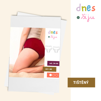 DÁMSKÉ KALHOTKY DAYS | TIŠTĚNÝ STŘIH