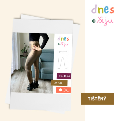 DÁMSKÉ KALHOTY SLIM | TIŠTĚNÝ STŘIH