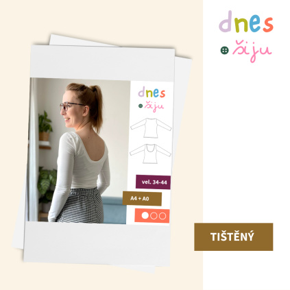 DÁMSKÉ TRIČKO DEEPLY | TIŠTĚNÝ STŘIH