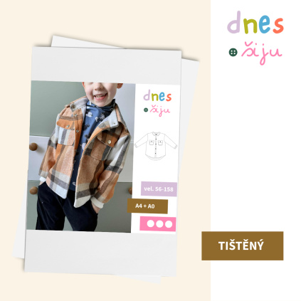 DĚTSKÁ BUNDA ROVER | TIŠTĚNÝ STŘIH