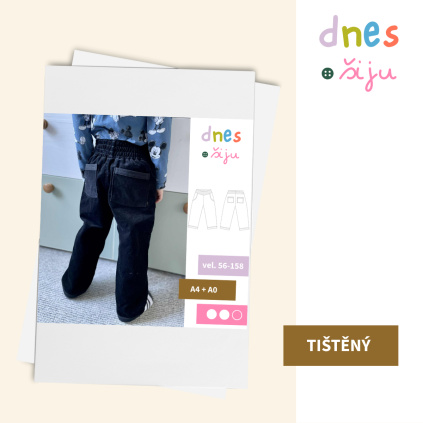 DĚTSKÉ KALHOTY ROVER | TIŠTĚNÝ STŘIH