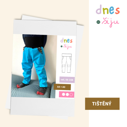 DĚTSKÉ KALHOTY WINDY | TIŠTĚNÝ STŘIH
