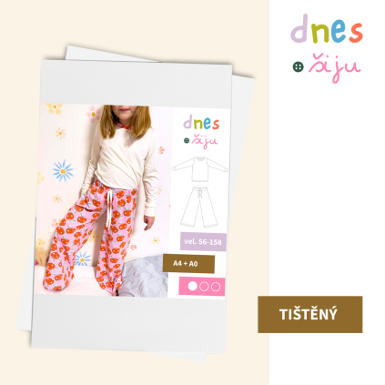 DĚTSKÉ PYŽAMO COSY | TIŠTĚNÝ STŘIH