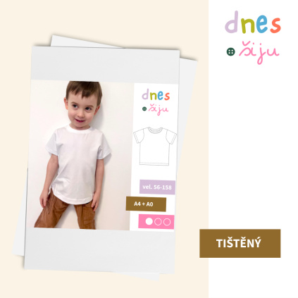 DĚTSKÉ TRIČKO ELEMENT | TIŠTĚNÝ STŘIH