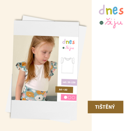 DĚTSKÉ TRIČKO SUNNY | TIŠTĚNÝ STŘIH