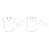 Dámské tričko BASIC STRETCH 34 44 nákres