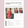 Damsky komplet CASUAL tisteny strih