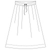Damska sukne CASUAL nákres