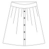 Dámská sukně VILLAGE nákres