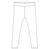 Dámské kalhoty SLIM nákres