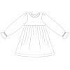 Dětské šaty FALL nákres