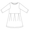 Dětské šaty NATTILY nákres