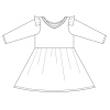 Dětské šaty TENDER nákres