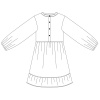 Dětské šaty SPRING nákres