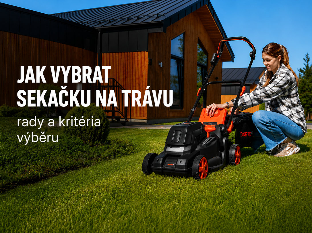 Jak vybrat sekačku na trávu