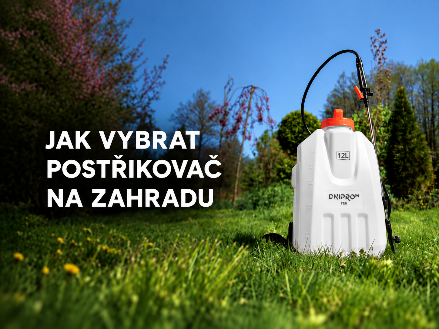 Jak vybrat postřikovač na zahradu