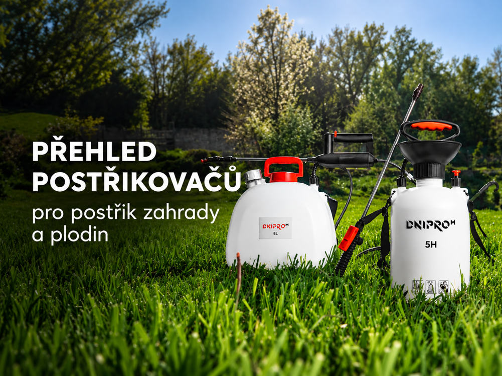 Přehled postřikovačů Dnipro-M