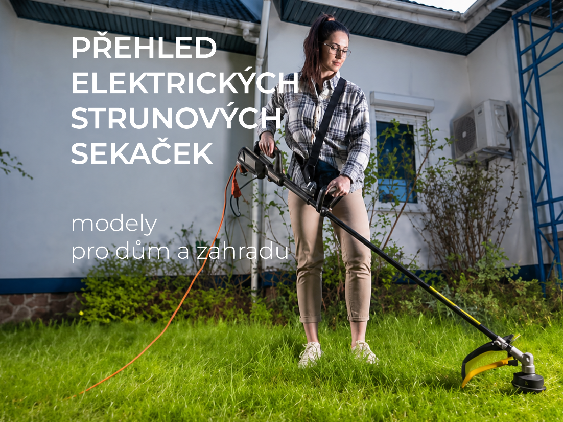 Přehled elektrických strunových sekaček Dnipro-M