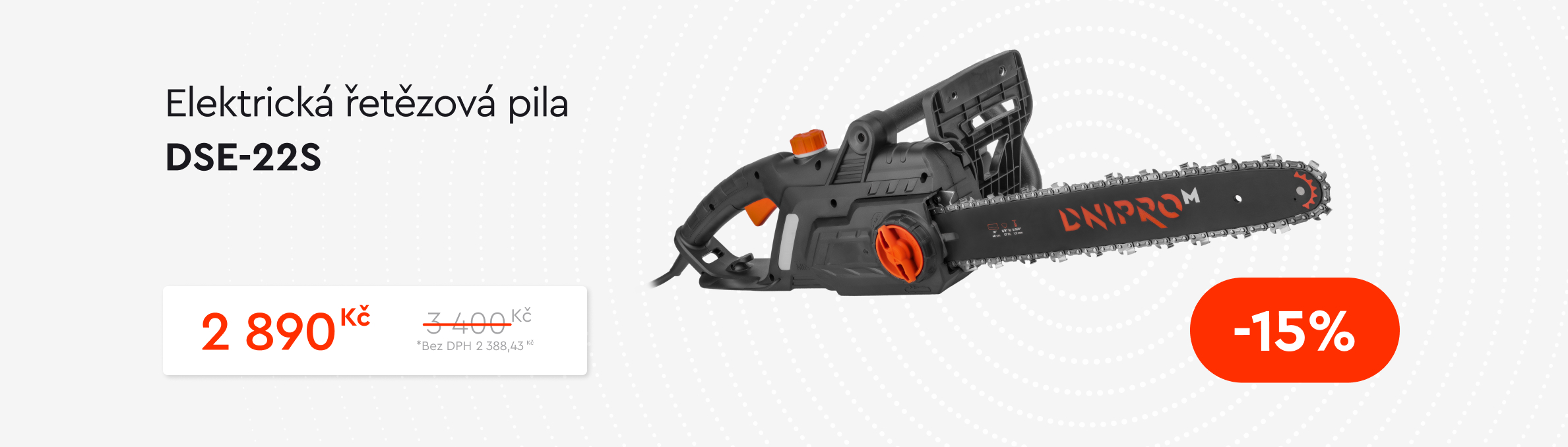 Elektrická řetězová pila DSE-22S
