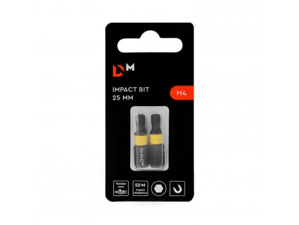 8736 bit impact dnipro m h4 25 mm 2 ks