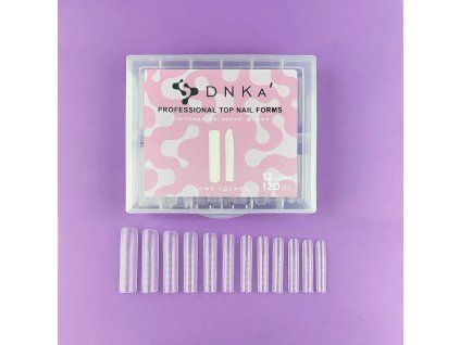 deliashop sk dnka top nail forms long square 120ks