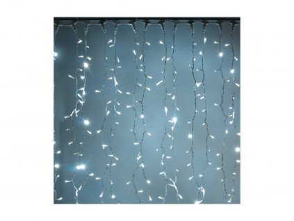 Vnitřní vánoční LED závěs - na baterie 3m (92 LED)