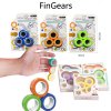 20 Set FinGears Magnetic Rings Fidget Spin Toys Stress Relief Autism ADHD Anxiety Focus Decompression Gathering