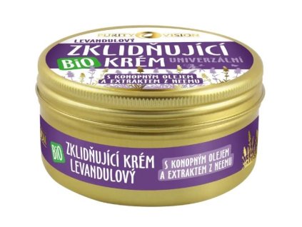Bio Levandulový Zklidňující krém univerzální 100 ml