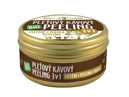 Bio Kávový pleťový peeling 3v1 70 ml