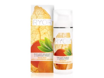 Krém proti zarudnutí a rozšířeným žilkám