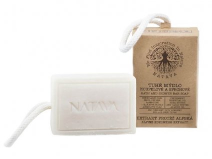 Natava Koupelové a sprchové tuhé mýdlo Extrakt protěž alpská 100 g