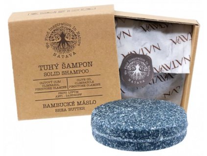 Natava Tuhý šampon Bambucké máslo 85 g