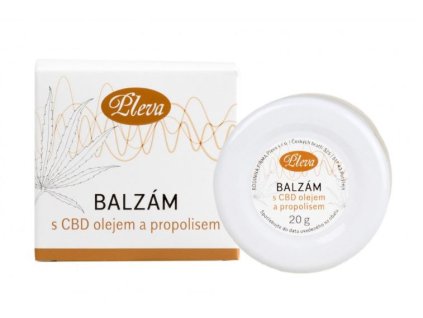 Balzám s CBD olejem a propolisem