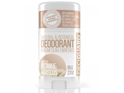 Deoguard Přírodní tuhý deodorant Jasmín a ibišek 65g