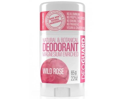 Deoguard Přírodní tuhý deodorant Divoká růže 65g
