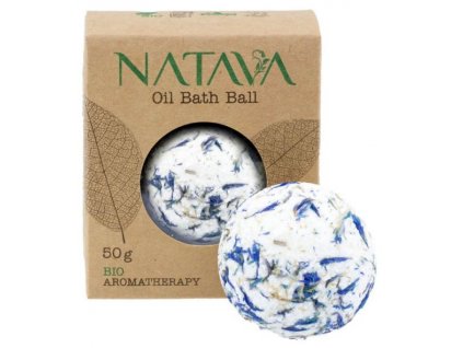 Natava Olejová koule do koupele Chrpa polní 50 g