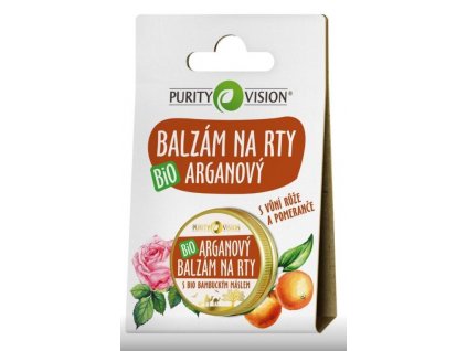 Bio Arganový balzám na rty 12 ml